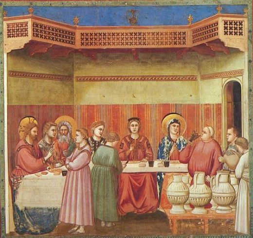 Giotto, Scrovegni, Marriage at Cana
