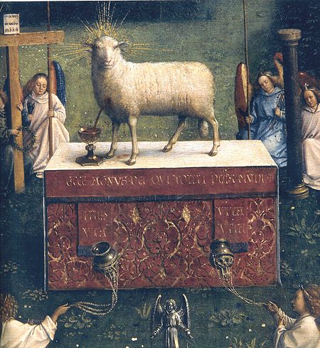 Ghent Altarpiece-Lamb